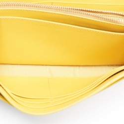 Pre Owned Burberry Multicolor Haymarket Check Floral Coated Canvas and Leather Izzy Wallet on Chain