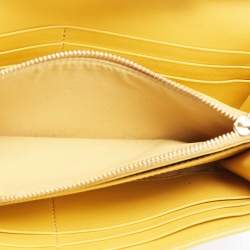 Pre Owned Burberry Multicolor Haymarket Check Floral Coated Canvas and Leather Izzy Wallet on Chain