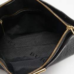 مملوكة مسبقًا Burberry Black Grained Leather Chichester Crossbody Bag