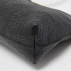 مملوكة مسبقًا Burberry Black Grained Leather Chichester Crossbody Bag