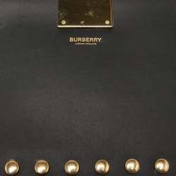 Pre Owned حقيبة كلتش بربري أوليمبيا جلد وساتان بيج مرصعة