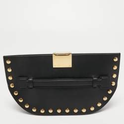 Pre Owned حقيبة كلتش بربري أوليمبيا جلد وساتان بيج مرصعة