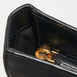 مملوكة مسبقًا Burberry Brown/Black London Check Coated Canvas and Leather Shopper Tote