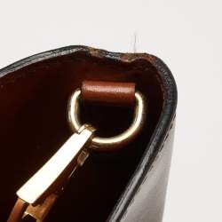 مملوكة مسبقًا Burberry Ombre Brown Leather Abbott Shoulder Bag