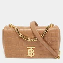 Burberry: Blue Lola Bucket Shoulder Bag