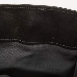 مملوكة مسبقًا Burberry Black House Check Fabric and Leather Large Rowan Studded Tote