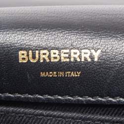 Pre Owned Burberry Black Quilted Leather Small Lola Shoulder Bag