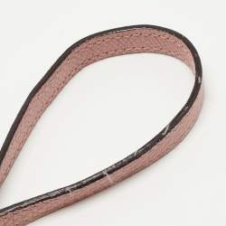 Pre Owned حقيبة يد توتس بربري بانير قماش كاروهات هاوس وجلد أسود/ بيج صغيرة