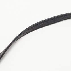 Pre Owned حقيبة يد توتس بربري بانير قماش كاروهات هاوس وجلد أسود/ بيج صغيرة