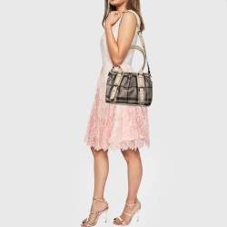 مملوكة مسبقًا حقيبة يد توتس بربري نورث فيلد جلد وبي في سي كاروهات سموك بيج