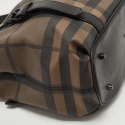 Pre Owned حقيبة بربري لوري جلد أسود كارتريدج لامع