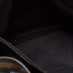 Pre Owned حقيبة بربري لوري جلد أسود كارتريدج لامع