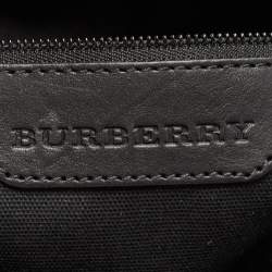 Pre Owned حقيبة بربري لوري جلد أسود كارتريدج لامع