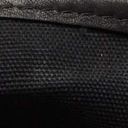 Pre Owned حقيبة بربري لوري جلد أسود كارتريدج لامع