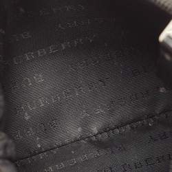 Pre Owned Burberry Beige House Check PVC Pochette 