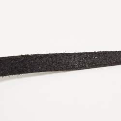 مملوكة مسبقًا Burberry Black House Check Canvas and Leather Abbott Shoulder Bag