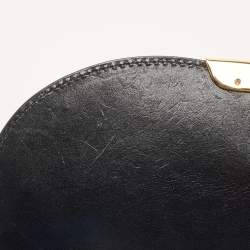 Burberry Black House Check Canvas and Leather Abbott Shoulder Bag