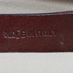 Burberry Multicolor Floral Printed Canvas and Leather Kisslock Frame Chain Clutch