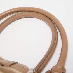 مملوكة مسبقًا Burberry Beige House Check Canvas and Leather Large Beaton Tote