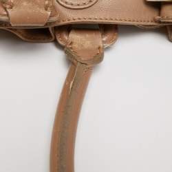 مملوكة مسبقًا Burberry Beige House Check Canvas and Leather Large Beaton Tote