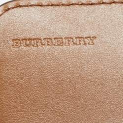 Burberry Brown Leather Bow Continental Wallet