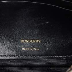 مملوكة مسبقًا Burberry Multicolor TB Print Coated Canvas and Leather  Convertible Sling Bag