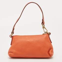 Pre Owned حقيبة كتف بربري جلد وبي في سي هاوس تشيك وردي