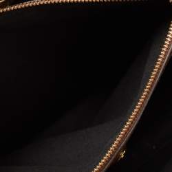Burberry Brown/Beige House Check Fabric and Leather Medium Banner Tote