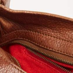 مملوكة مسبقًا Burberry Prorsum Beige/Brown House Check Canvas and Leather Cinda Shoulder bag