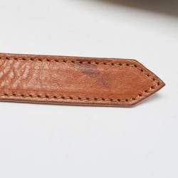 مملوكة مسبقًا Burberry Brown/Beige House Check Canvas and Leather Cinda Shoulder bag