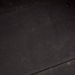 Pre Owned Burberry Black/Beige Super Nova Check PVC and Patent Leather Regent Tote