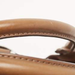 مملوكة مسبقًا Burberry Brown House Check Canvas and Leather Large Beaton Tote