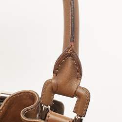 مملوكة مسبقًا Burberry Brown House Check Canvas and Leather Large Beaton Tote