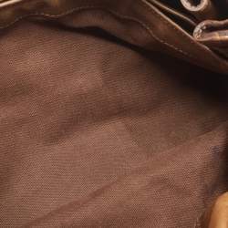 مملوكة مسبقًا Burberry Brown House Check Canvas and Leather Large Beaton Tote