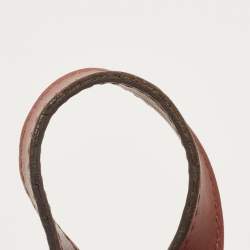 Pre Owned حقيبة بربري شيستر بايولينغ كانفاس مقوى وجلد بيج كاروهات هايماركت