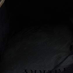 Burberry Grey Leather Orchard Duffel Bag