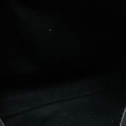 Pre Owned حقيبة يد بربري لوري جلد و PVC كاروهات سموكد بنية