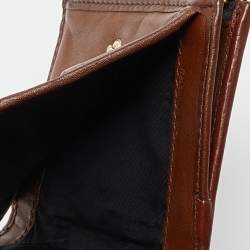 مملوكة مسبقًا محفظة بربري ليغتون متوسطة قماس كاروهات هاوس بنية