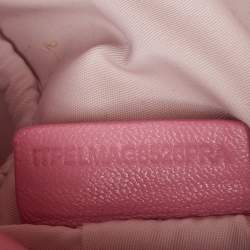 Pre Owned Burberry Pink Quilted Leather Mini Lola Camera Bag