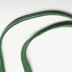 Pre Owned Burberry Beige/Green Haymarket Check PVC and Leather Large Canterbury Tote