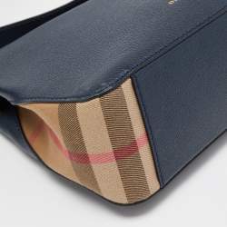 Pre Owned حقيبة كروس بربري هلمسلي جلد سوداء