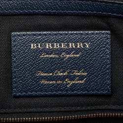 Pre Owned حقيبة كروس بربري هلمسلي جلد سوداء