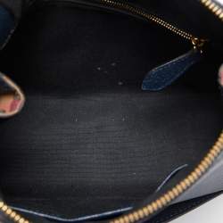 Pre Owned حقيبة كروس بربري هلمسلي جلد سوداء