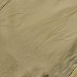 Burberry Military Green Nylon and Leather Buckleigh Tote