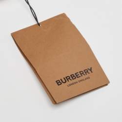 Pre Owned Burberry Black/White Leather and Fox Fur Small Lola Shoulder Bag