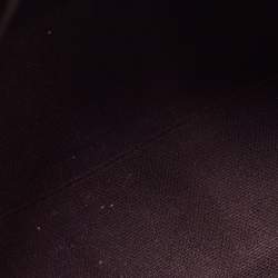 Pre Owned Burberry Black/Beige Haymarket Coated Canvas and Leather Alchester Bowler Bag