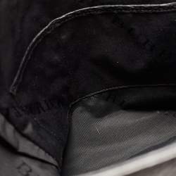 Pre Owned Burberry Black Grain Leather Woodbury Tote