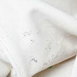 Pre Owned Burberry Green/Brown Check Canvas and Leather Canterbury Tote