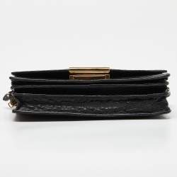Pre Owned Burberry Black Leather Madison Crossbody Bag