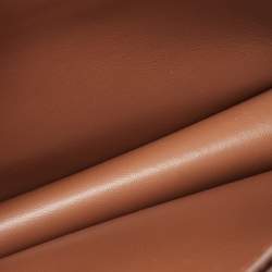 مملوكة مسبقًا Burberry Brown Leather Small TB Shoulder Bag